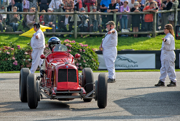 Simon Edwards in his 1935 Maserati 4CM