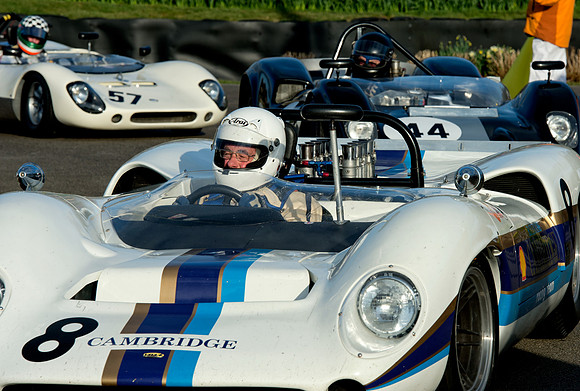 Marshall Bailey in the 1965 Lola Chevrolet T70 Spyder