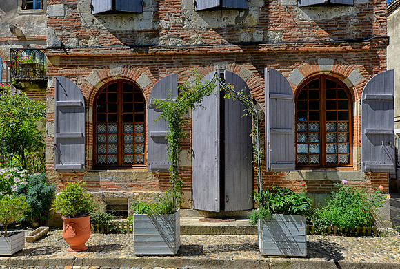 Shutters of the house