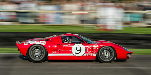 GT40 in the Whitsun Trophy Race Goodwood Revival