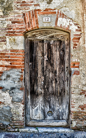 Old front door