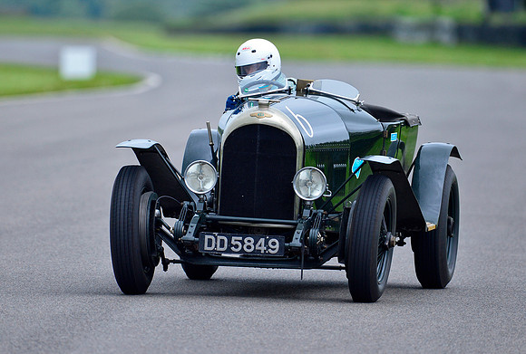 Ewan Tetley in the 1924 Bentley 3.4 1/2L Benjafields Sprint