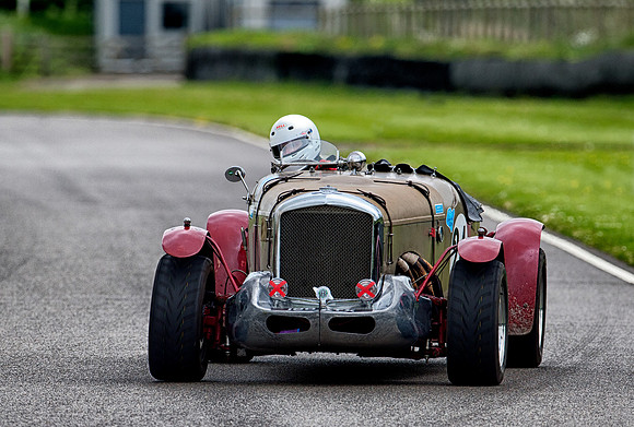 Paul Forty drives the 1950 Bentley Mark 6 Special at Benjafield's Sprint