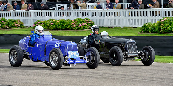 Terry Crabb ERA C Type R12C and Paadins Dowling ERA B-type R10B