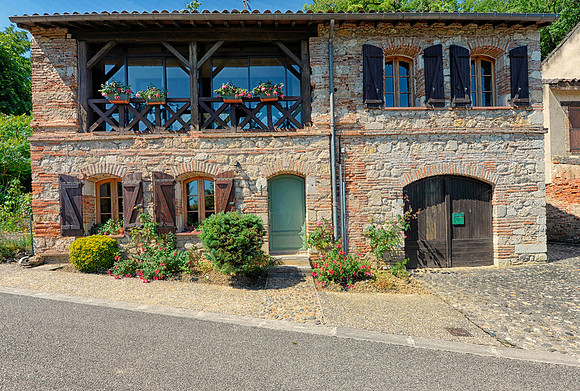 The front garden