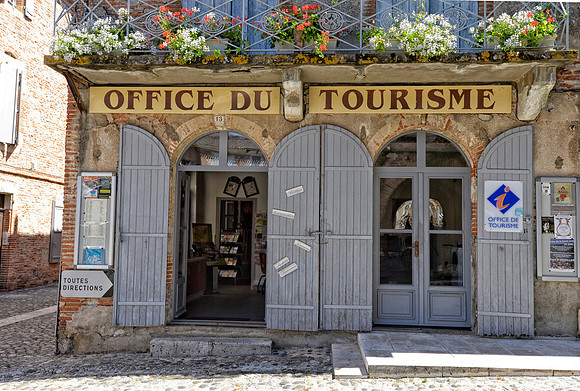 Tourist Office in Auvillar,
