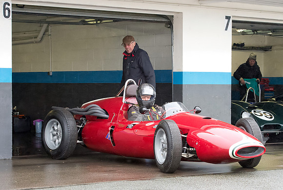 Steve Hart in the Cooper Maserati T41-049