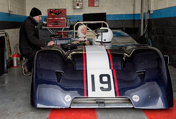Peter Mullen in the Chevron B19-075