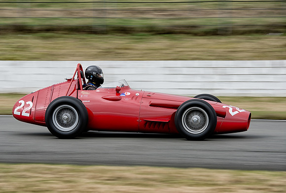 Steve Hart in the Maserati 250F-082