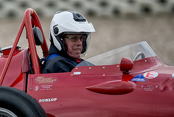 Gerry Hann in the Maserati 250F-094