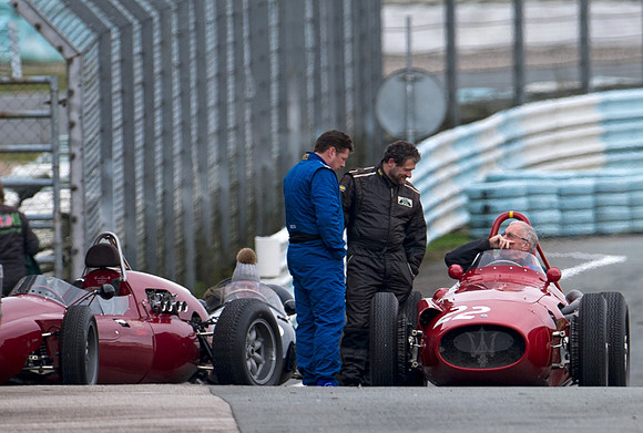 Elliott Hann, Steve Hart and Gerry Hann-Maserati 250F-101