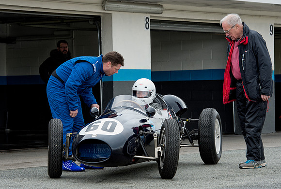 Alexia Hann in the Cooper Climax T41-103