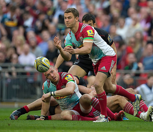 Rugby Saracens v Harlequins at Wembley