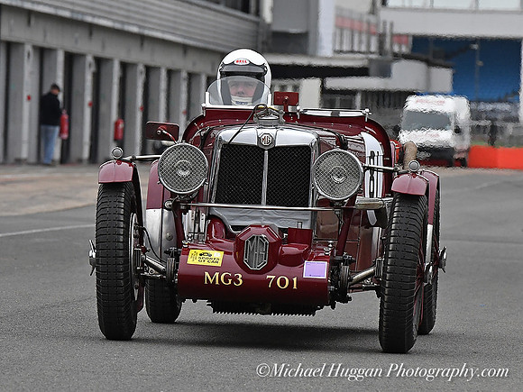 Roger Tushingam in the MG N Type Special