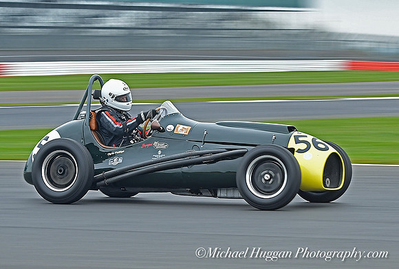 Christopher Phillips in the Cooper Bristol