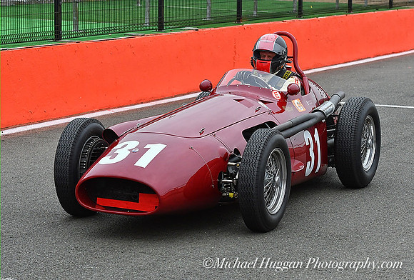 Fierro Guillermo in his Maserati 250Fat HGPCA