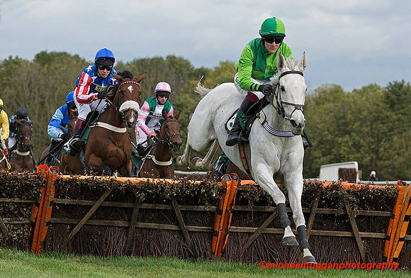 David Noonan on Sprogzilla clears the fence