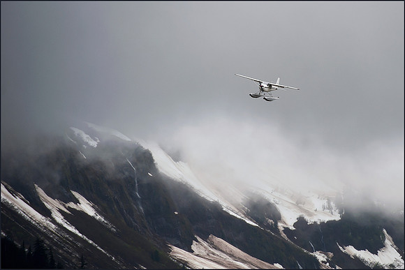 Float Plane off Admiralty Island.