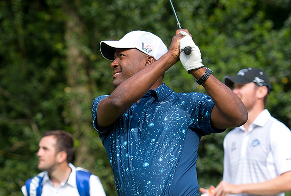 Brian Lara at the BMW PGA Championship
