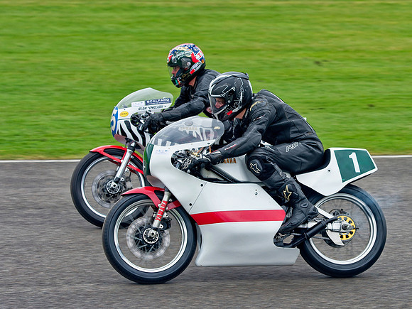 Thomas George on his Yamaha TZ250H