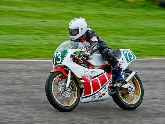 Steve Pond on his Yamaha TZ250L