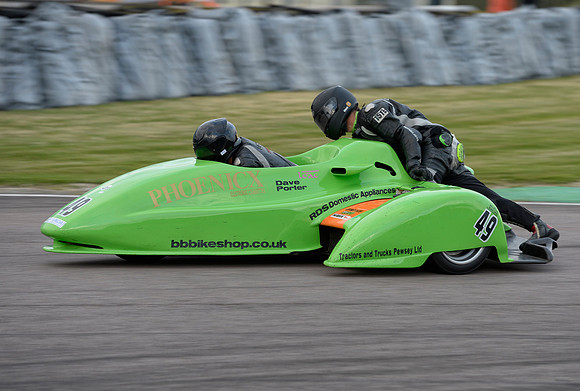 Roger Lovecock/Rick Lawrence, LCR BMW 1000, Sidecar Racing Thruxton