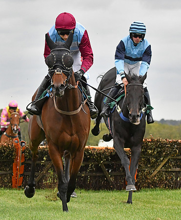 P J Brennan on Legal OK (left) at Towcester