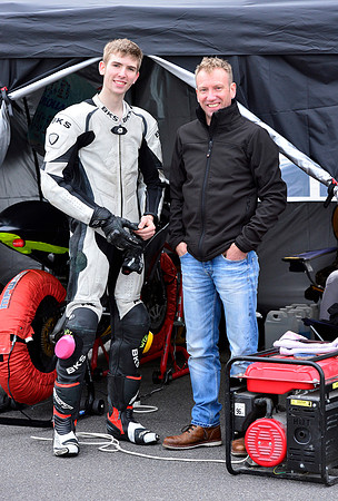 Young Competitor in the Paddock,NG Road Racing Thruxton